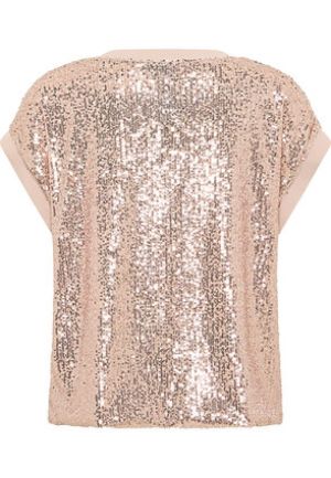 TS OVERSIZE PAILLETTES V10-203 ROSE