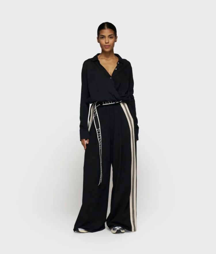 WIDE PANTS TAPE ECRU