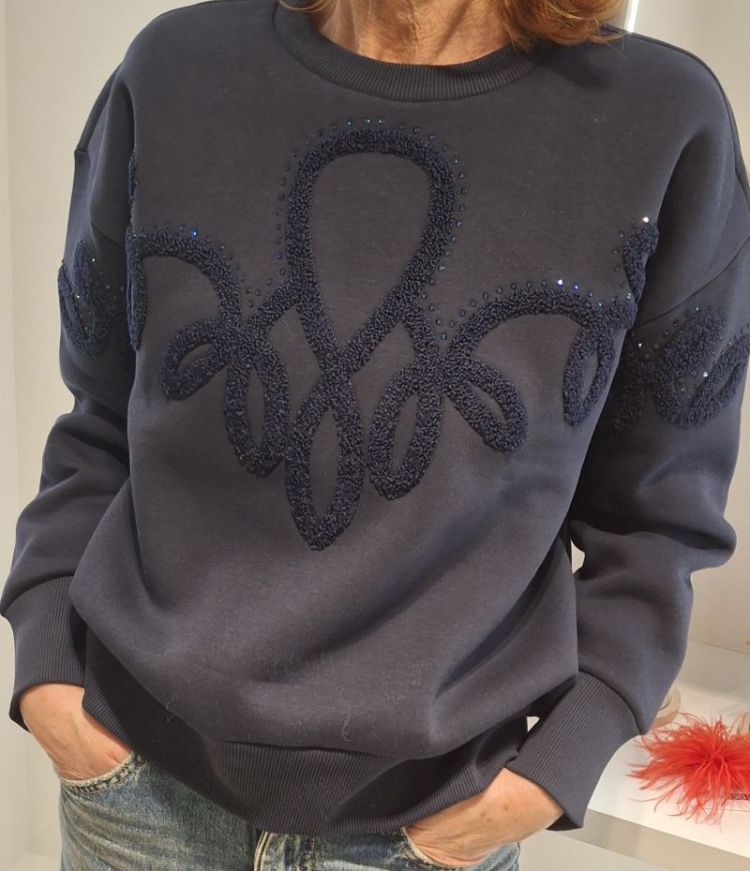 MONNALISA PULLOVER DARK NAVY DARK NAVY