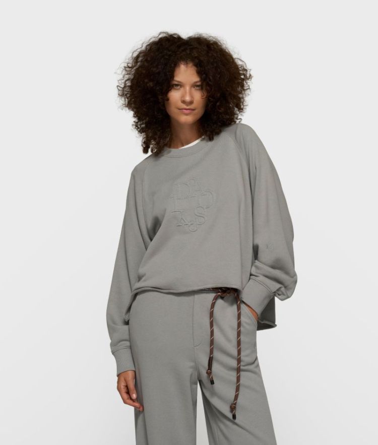 LA sweater curly 10 light graphite