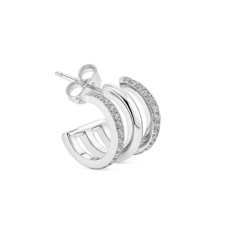 TRIO IVY STUD ARGENT