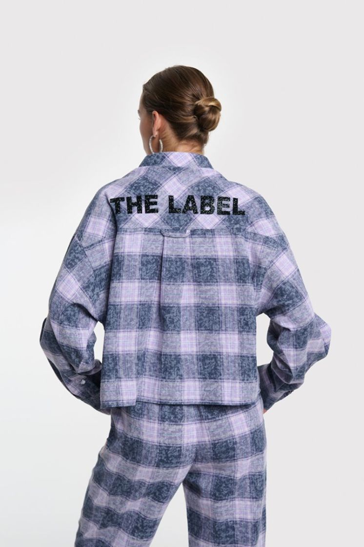 woven bleached NIGHT BLUE