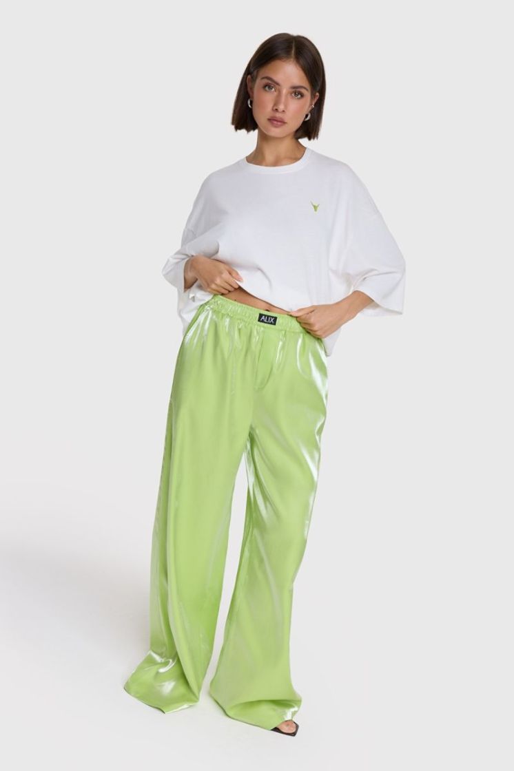 mix shine pants LIME YELLOW