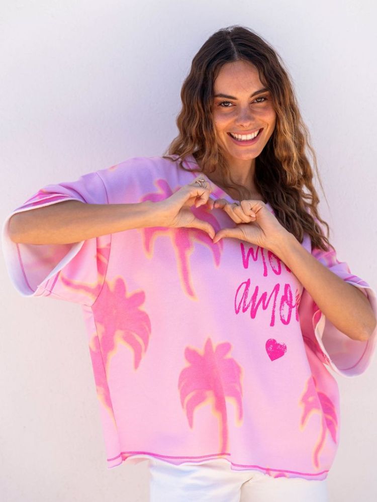SWEAT MORE AMORE ROSE