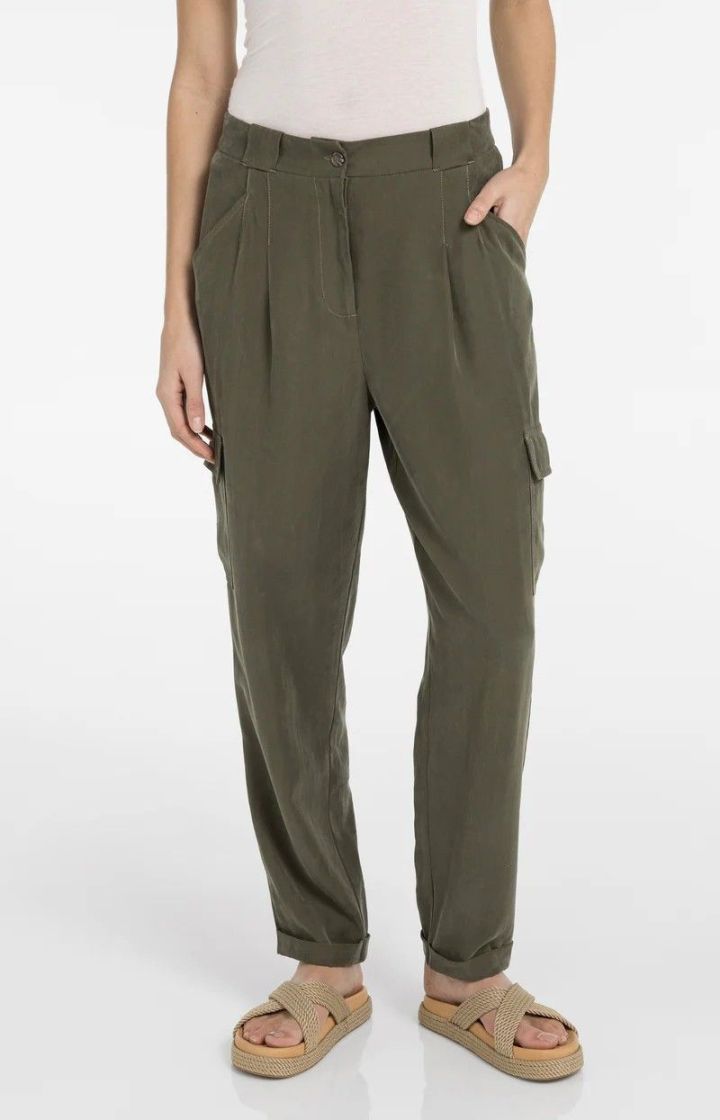 PANTALON CARGO ARMY GREEN