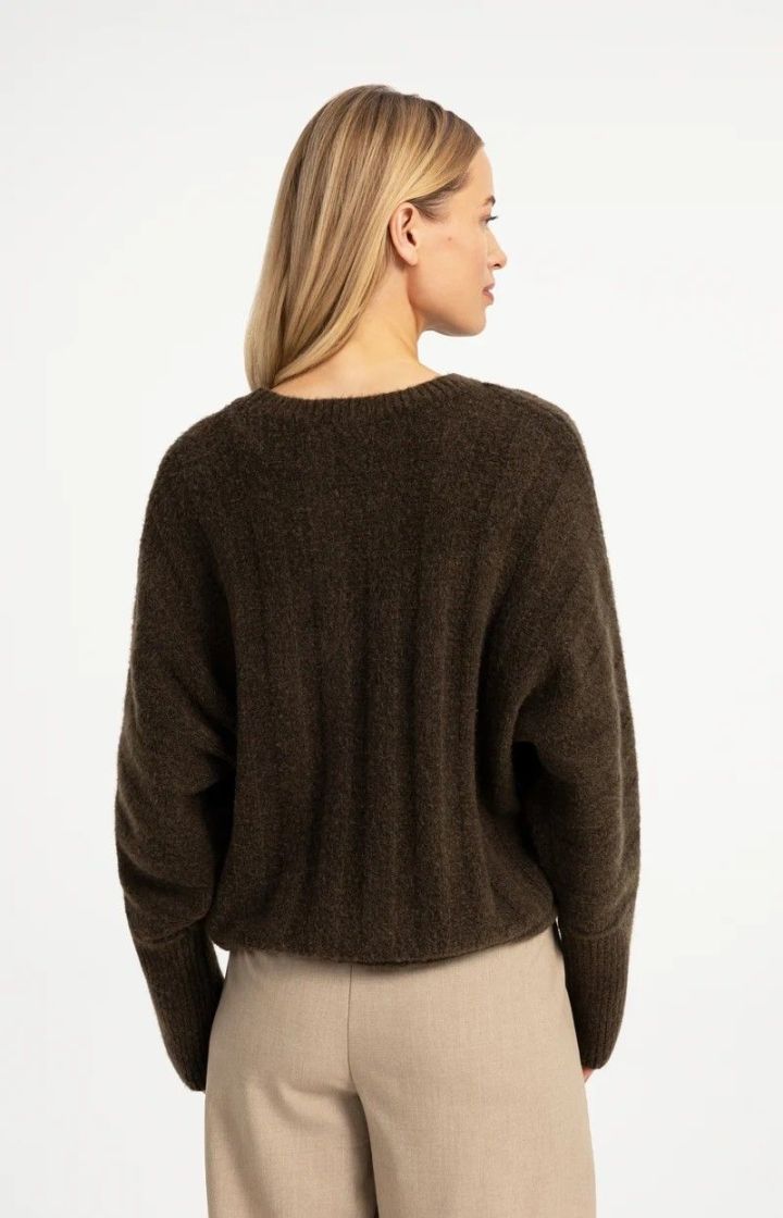 01-000631-609 BROWN MELANGE